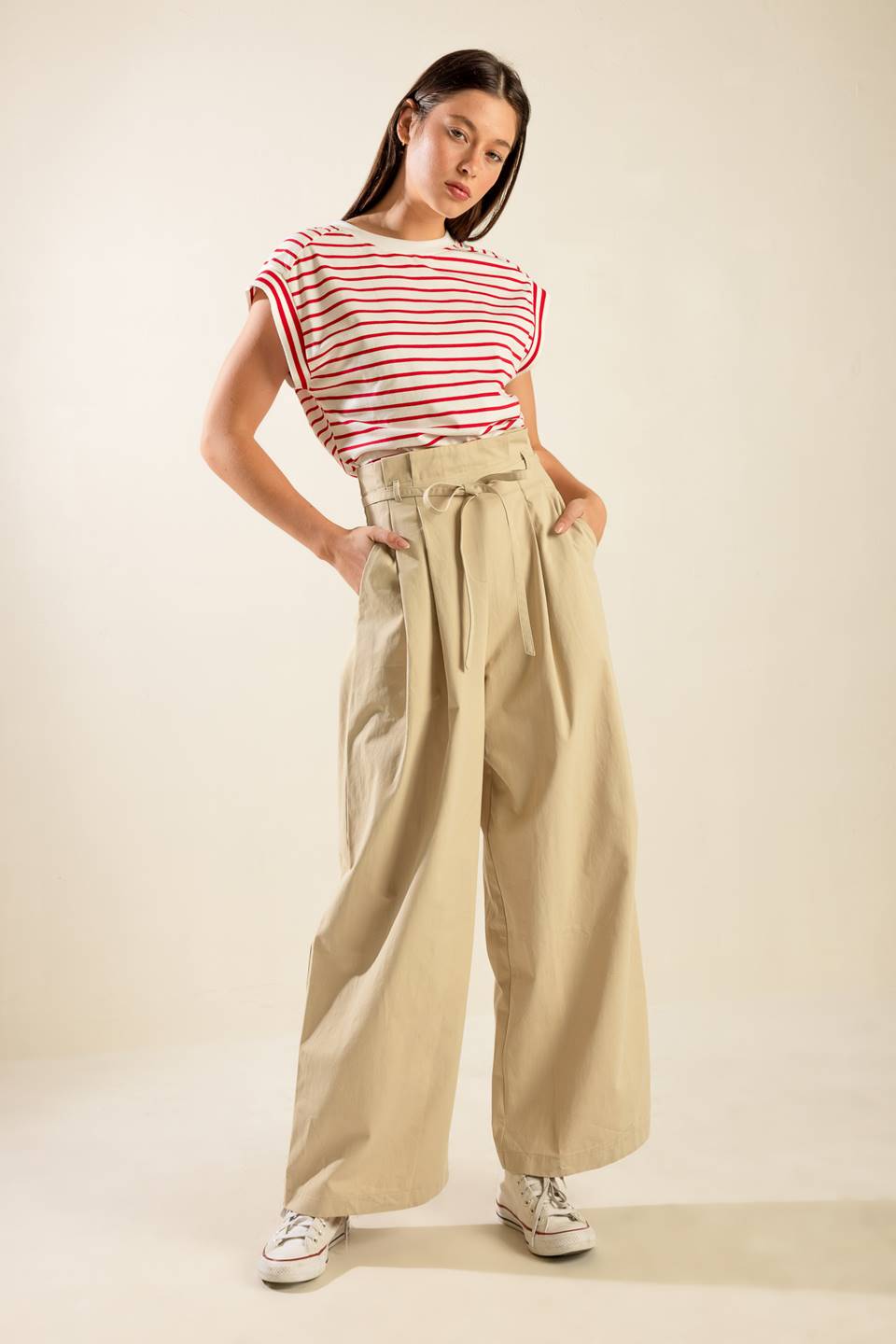 FINALLY OVER WOVEN PANTS Flying Tomato